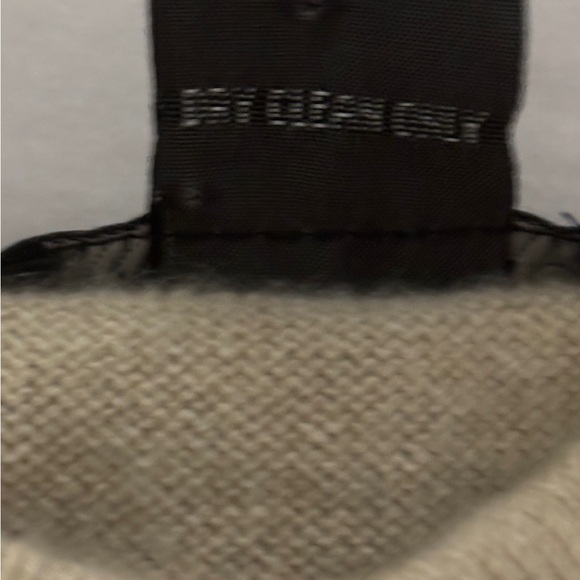 Cashmere Mock Neck Sweater Women Size Large Old Money Classic Neutral SKU 10 - Picture 7 of 7